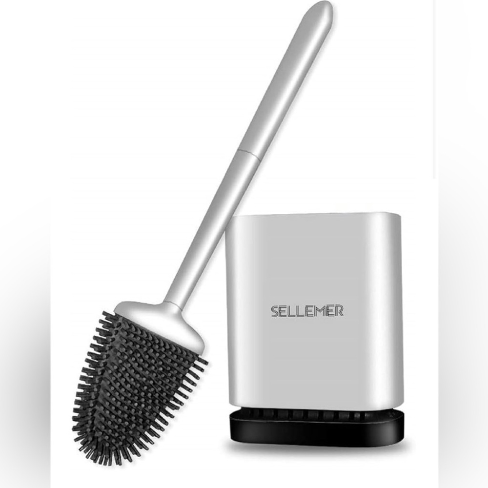 Sellemer Toilet Brush and Holder Set